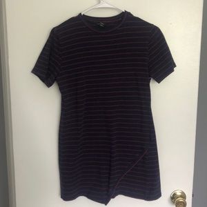 Striped T-Shirt Dress